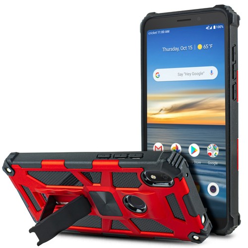 Bundle+ For Alcatel Lumos (DALN5023) Axel (5002R) Kickstand Phone Case w Glass - Picture 20 of 33
