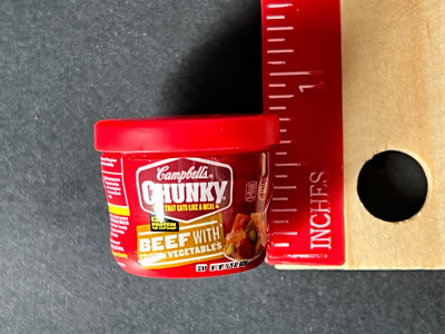 ''Zuru 5 Surprise Mini Brands'' Campbell's Chunky Beef & Vegetable Soup Bowl