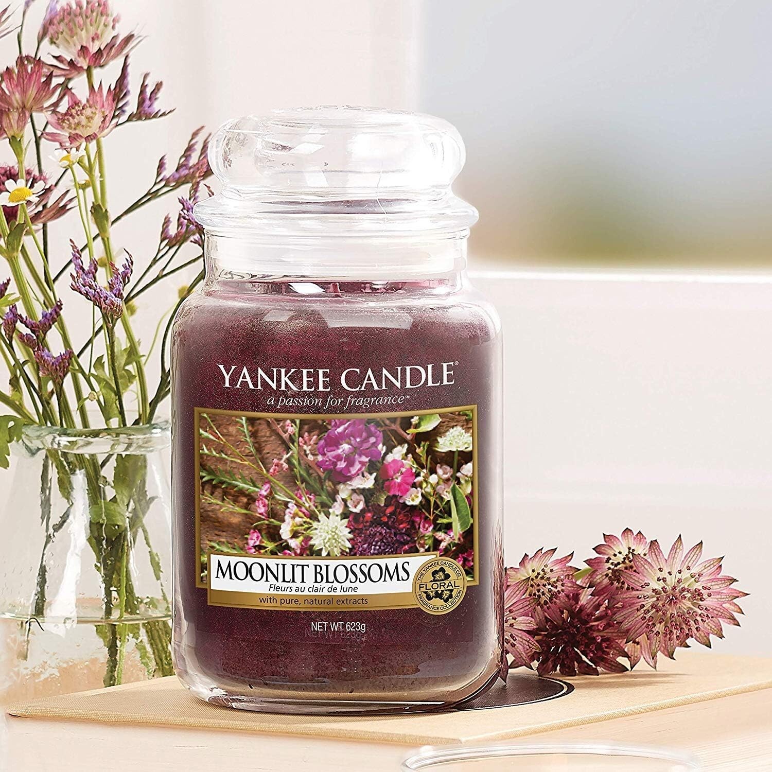 Yankee Candle Scented Large Jar Moonlit Blossoms 623GM eBay