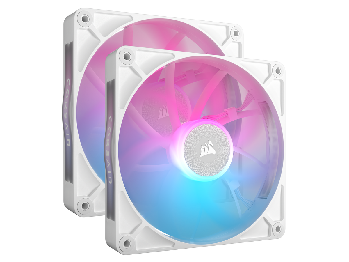 Corsair iCUE LINK RX140 RGB 140mm PWM Fan Twin Starter Kit - CO