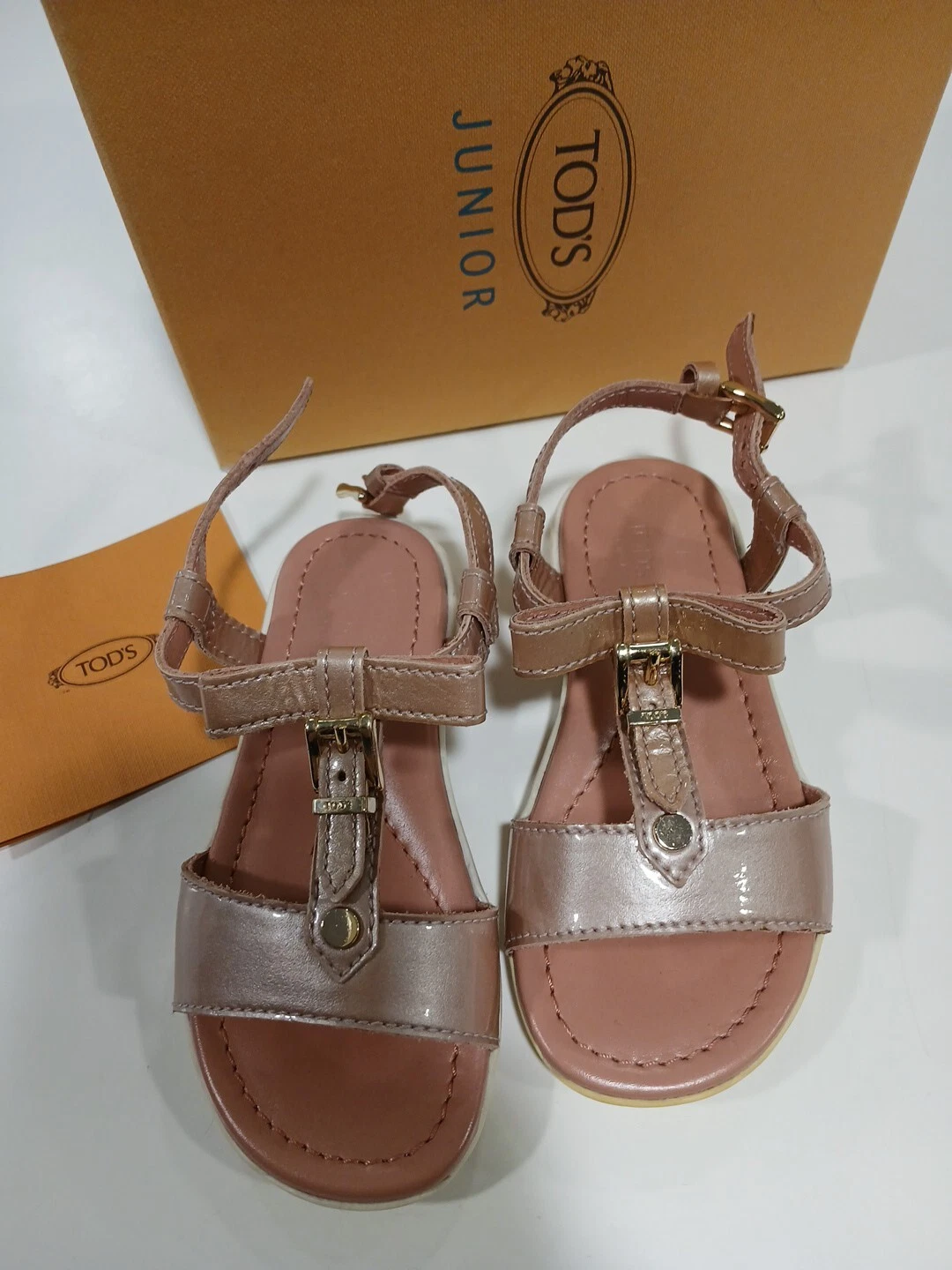 TOD’S TOD'S rosa N. 23 Cipria Antico SUOLA Gomma con piccolissima Inperfezione