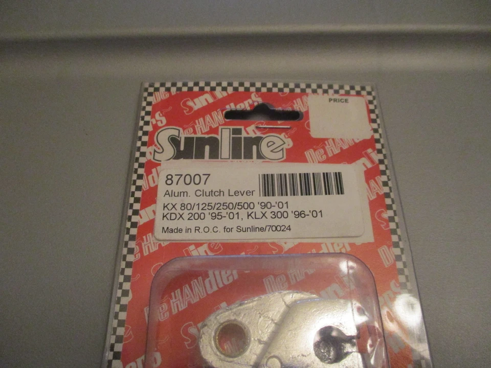 Palanca de embrague de aluminio Sunline Kawasaki 1995-2001 KDX200 1996-2001 KLX300 87007 NUEVO DE STOCK Foto 2 de 2