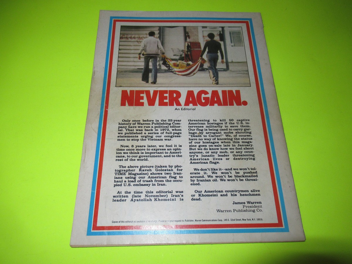 VINTAGE FAMOUS MONSTER ISSUE #162 APRIL 1980 MAGAZINE | eBay
