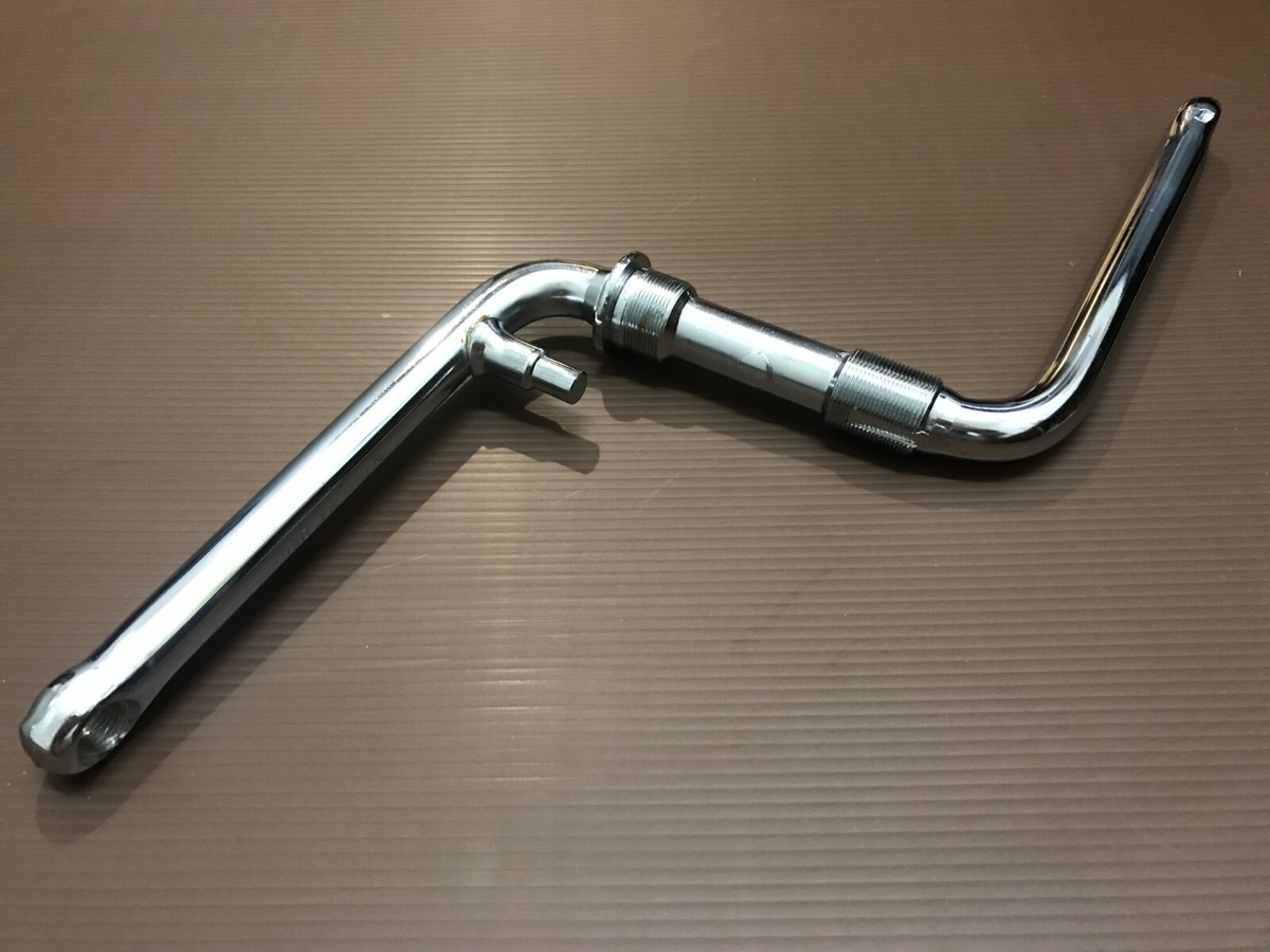 NOS Vintage SR Crank 165 x 24 Thread 1 one piece old school BMX