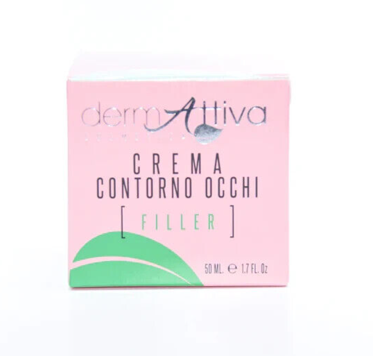 2 CONFENZIONI Crema contorno occhi effetto Filler Dermattiva 50 ml idratante