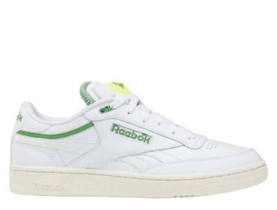 REEBOK CLUB C 85 PUMP Damen Weiß Sneakers Sportschuhe Turnschuhe Leder (GW4794)