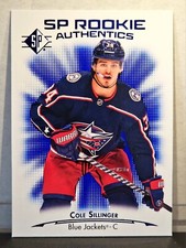 2022 Cole Sillinger Blue Parallel SP Rookie Authentics #108 Blue Jackets