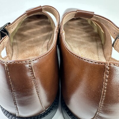 Stacy Adams Mens Calderon Closed Toe Sandal Brown Cognac  display picture 3