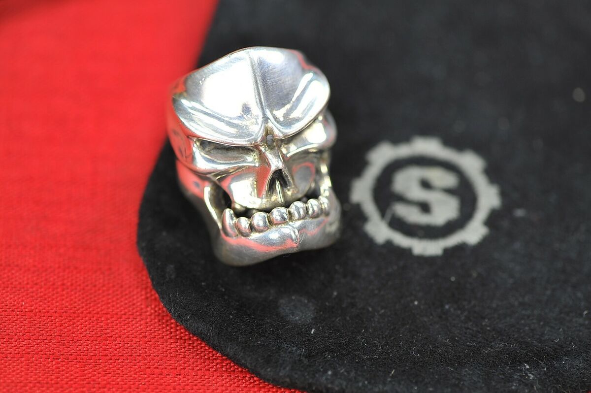 Starlingear Custom Sterling Silver Puncher Ring KAMIKAZE Pre Starlingear Custom Sterling Silver Puncher Ring KAMIKAZE Pre