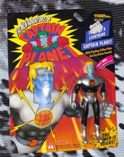 New Adventures of Captain Planet Thunder & Lightning 5" Figure 1994 Tiger Toys