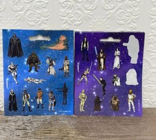6 sheets of vintage starwars stickers lucasfilm