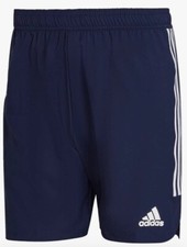 NEW Adidas Mens Soccer Shorts Medium M CON22 MD SHO Retail 35  Navy Blue NWT