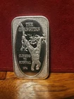1 OZ ORANGUTAN RARE SILVER ART BAR .999 FINE SILVER