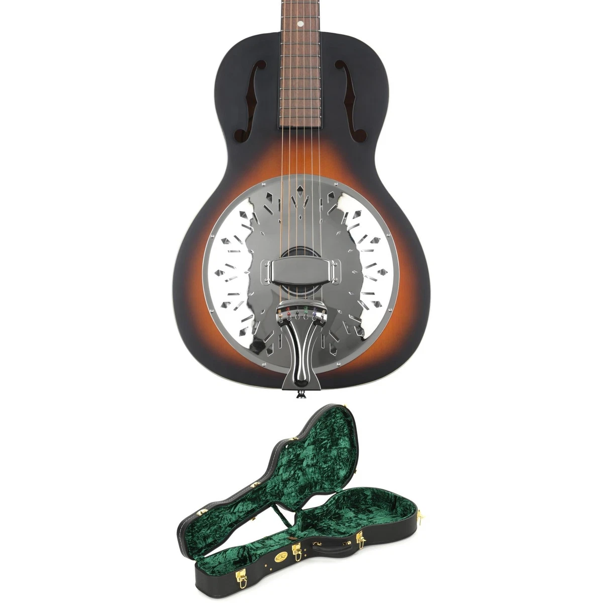 Recording king guitar case deals
