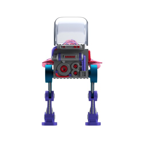 TMNT Ultimate Krang Teenage Mutant Ninja Turtles Wave 5 7" Figura Super7 - Imagen 7 de 8