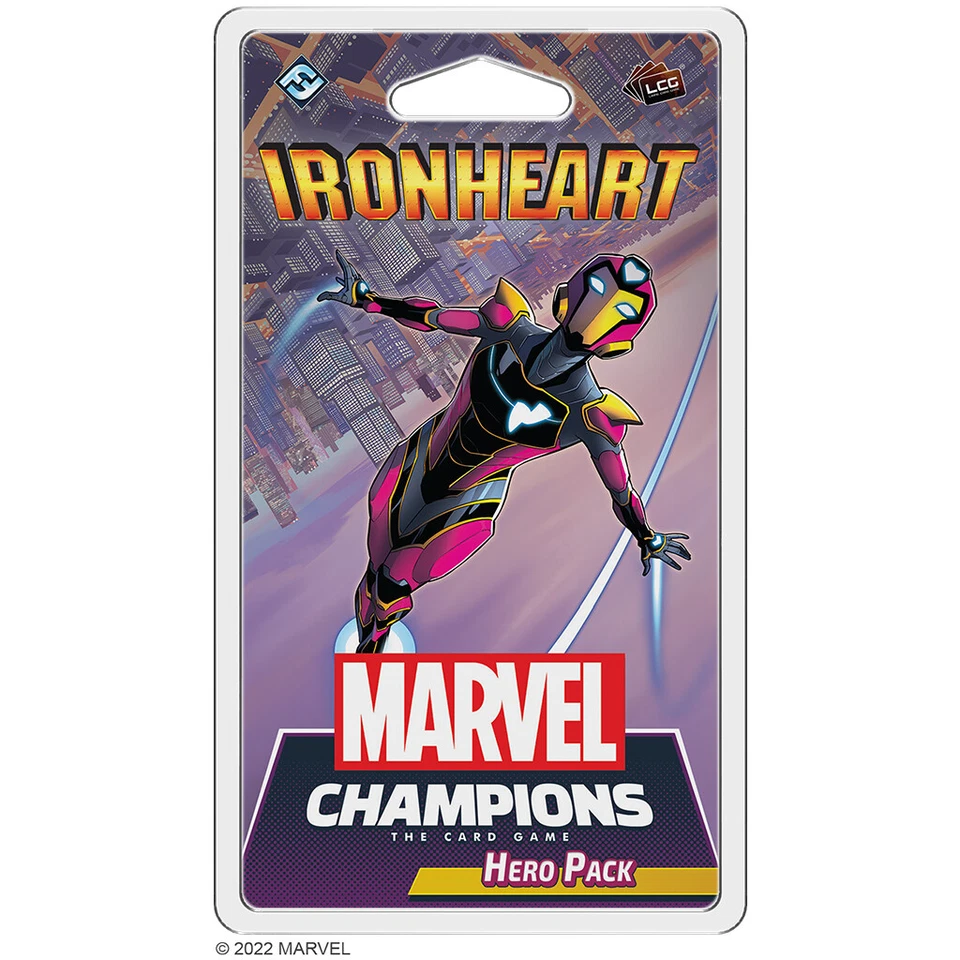 Ironheart Hero Pack Marvel Champions LCG Card Board Game NEW FFG