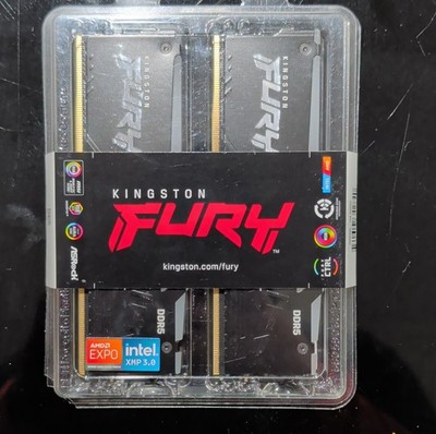 Kingston FURY RGB DDR5 cl30 16GB (2x8GB) 6000MT/s RAM