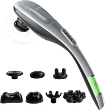 MEGAWISE Handheld Back Massager | Deep Tissue Percussion Massage for Back,... 