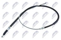 NTY HLR-AU-000 Seilzug, Feststellbremse Hinten Links FüR Audi Seat Skoda VW