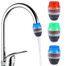 3 Pack Faucet Mount Filters, Faucet Water Filter Tap Water Purifier for Faucet