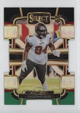 2023 Panini Select Concourse Black & Green Prizm Die-Cut Calijah Kancey #93 1fa4