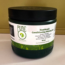 Pure Neatbraid Conditioning Shining Gel Shine/Define Protein 16 oz No Alcohol