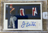 2023 Panini Three and Two Rookie Dual Jersey Autographs #DJA-JE JACK LEITER 6/7