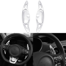 Silber Aluminium Lenkrad Schaltwippen Verlängerung Für Kia Stinger CK 2017-2024