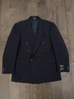 Vintage Chadmore Lorenzo Double Breasted Jacket Mens 40R Blazer Wool Blend NWT