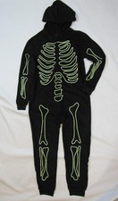 NEW Hyde  EEK GLOW IN THE DARK Skeleton Halloween Costume KIDS X- LARGE