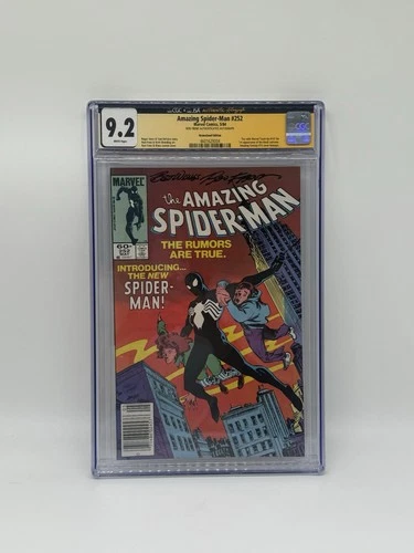 The Amazing Spider-Man #252 Newsstand Ed (Marvel Comics May 1984) SIGNED CGC 9.2