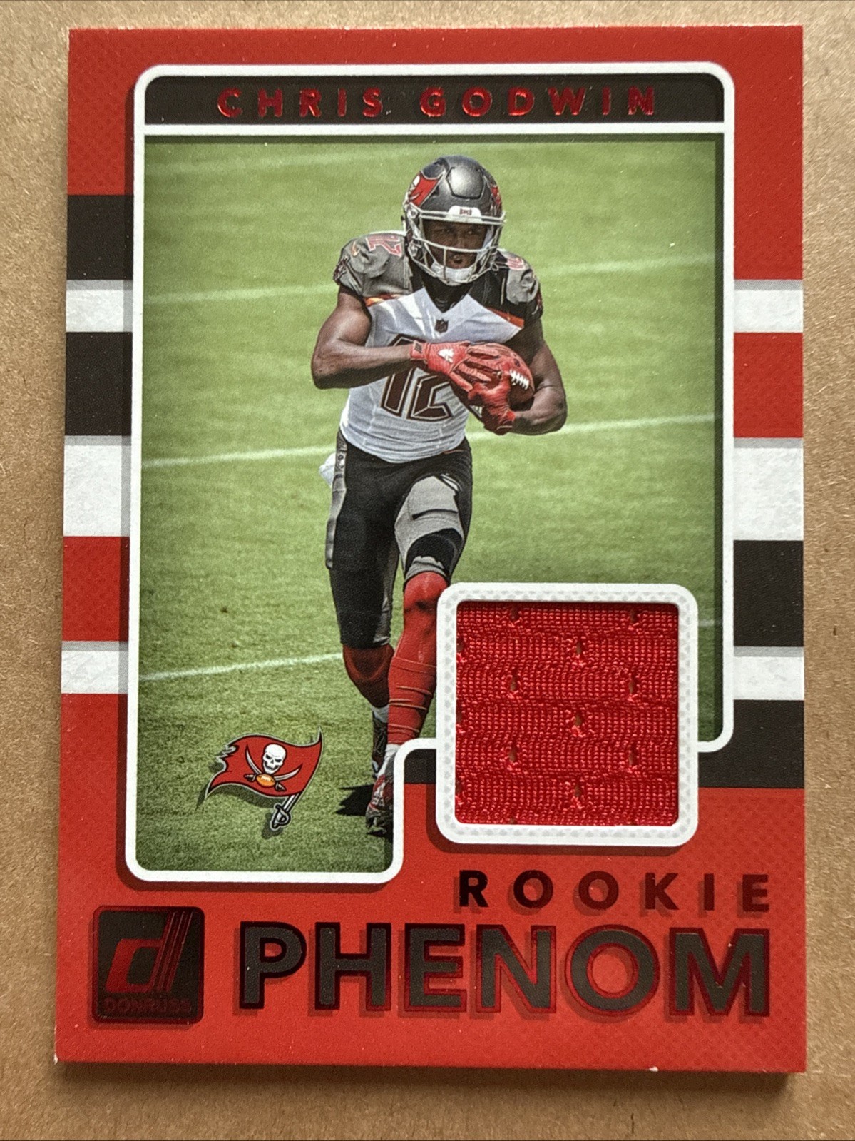 2017 Panini Donruss - Rookie Phenom Jerseys Chris Godwin #22 (MEM, RC)