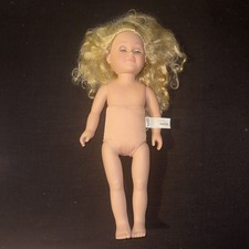 My Life Girl Doll 18 inch Blue Curly Hair Sleepy Brown Eyes