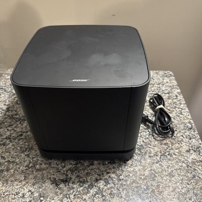 Bose Bass Module 500 Subwoofer 425843 Black Wireless TESTED WORKING Home