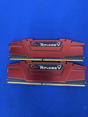 Lot of 2: G.SKILL Ripjaws V 8GB DDR4-2666 8GX2 F4-2666C15D-16GVR