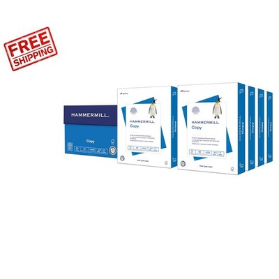 Hammermill Printer Paper, 20 lb Copy, 8.5 x 11-8 Ream 4,000 Sheets - 92 Bright