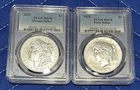 2025 Morgan and Peace Dollar Set both MS 70 with OGP/COA (delist on 1/25)