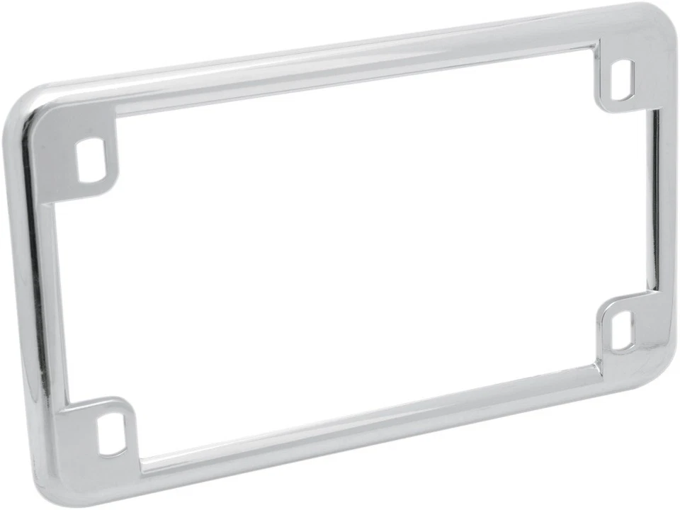 Marco Ribeteado Cromo para Placa Matricula Americana 178 x 102mm (7" x 4") - Imagen 2 de 4