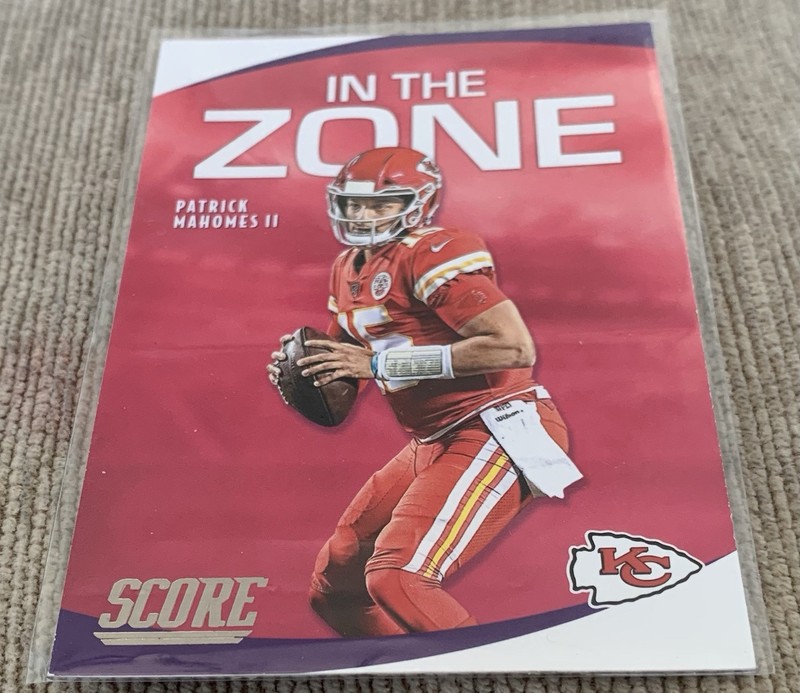 2020 Score - In the Zone #IZ-PM Patrick Mahomes II
