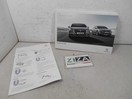Peugeot 508 2016 Italian Use and Maintenance Manual Booklet