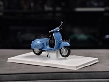 Norev 1/18 Scale For Vespa 125 Primavera Blue Motorcycle Diecast Collection