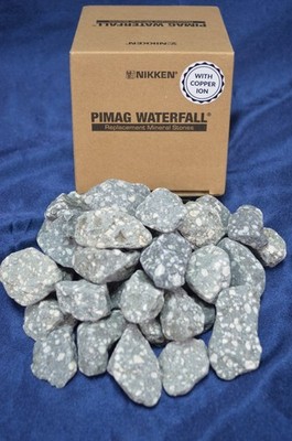 Nikken PiMag Waterfall Replacement Mineral Stones with Copper Particles NIB