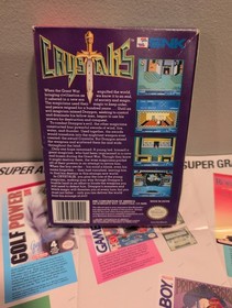 Crystalis NES Complete in Box CIB SNK w/ Poster Insert Sleeve