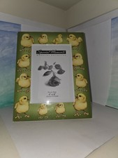 Vintage HTF Special Moments Memories Photo Frame Chicks Farmhouse Baby Nursery