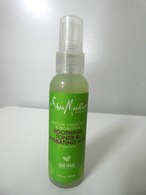 Shea Moisture Travel Matcha Probiotics Soothing Toner Mist 2 fl oz 59 ml New