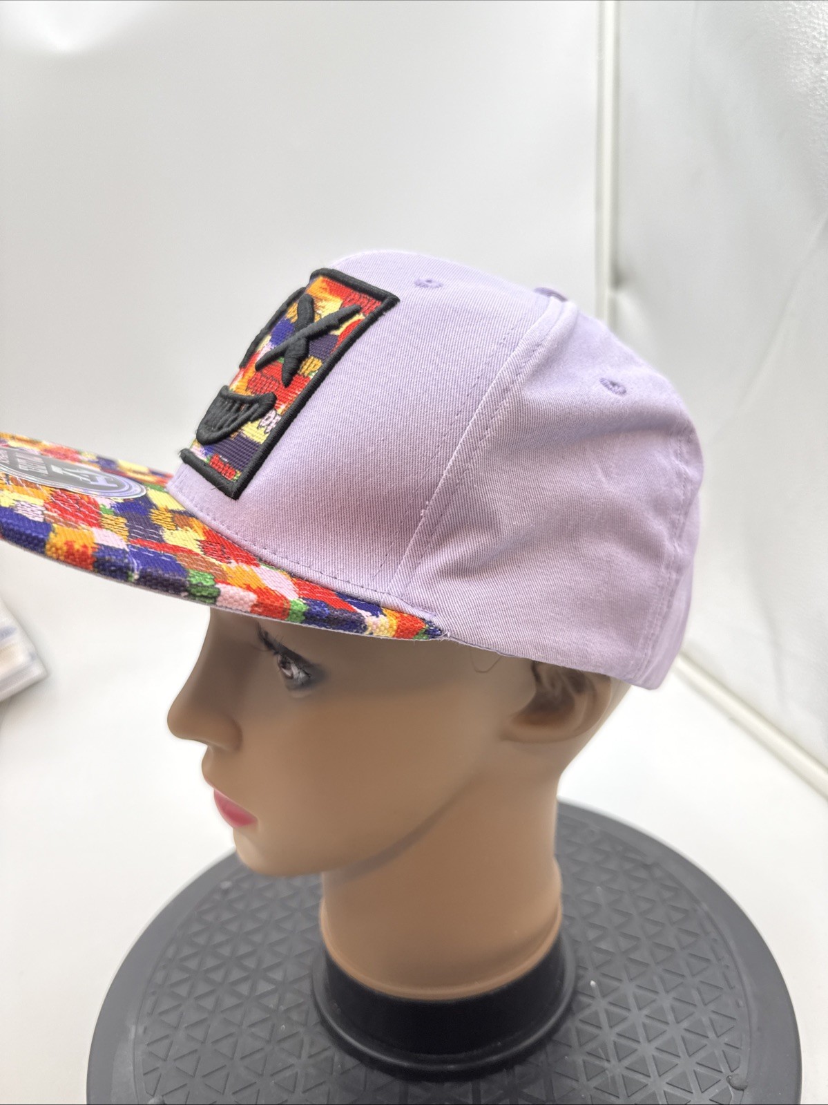 Top Level DRIP Snapback Hat LAVENDER Embroidered … - image 8
