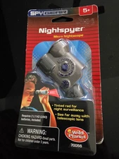 Wild Planet Spy Gear Night Spy Telescopic Lens Kids Play VTG 2005 NEW