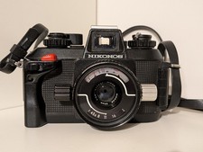 Nikon Nikonos IV-A Underwater 35mm Film Camera  W-Nikkor 35mm f/2.5 Lens AS-IS