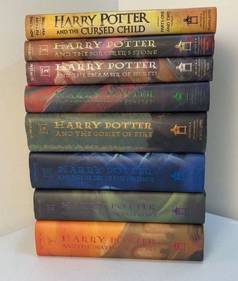 Harry Potter American First Edition Hardcover Collection (1-7 + Cursed Child)