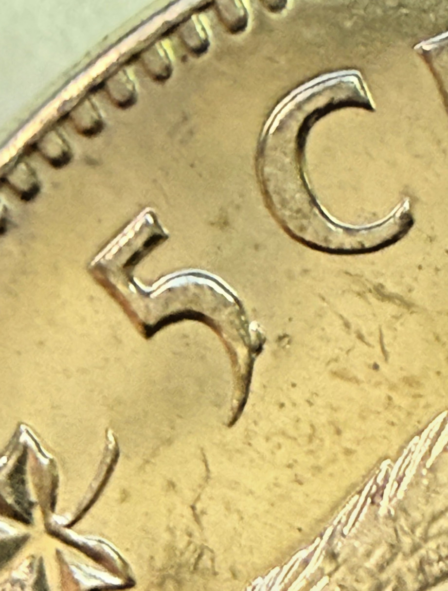 200 Coin Lot, 1964 Canada Nickels, All from Mint Bag, MS, ALL HAVE ERROR ON REV!